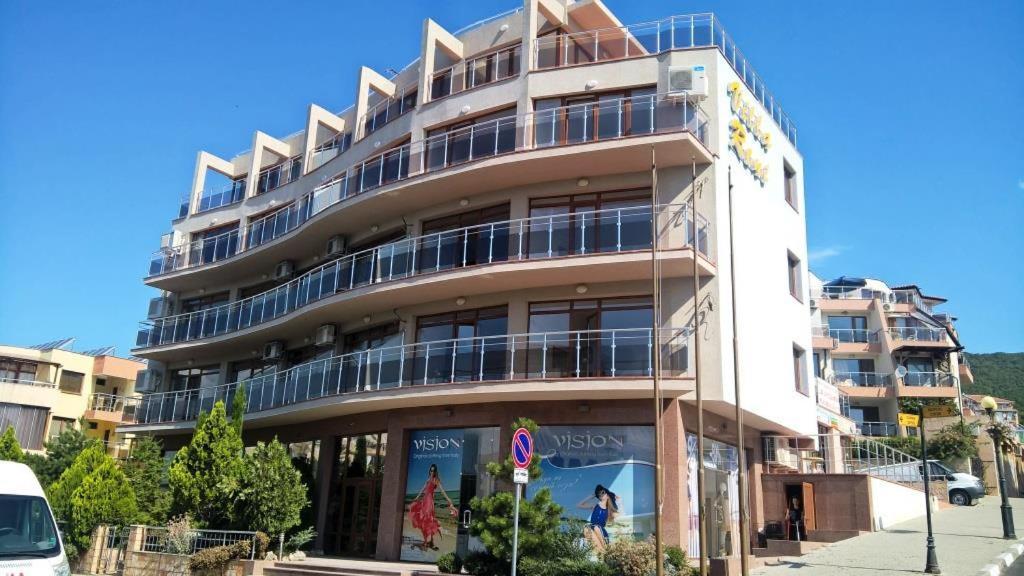 Villa Reni Sveti Vlas, Sea View Studio Bagian luar foto